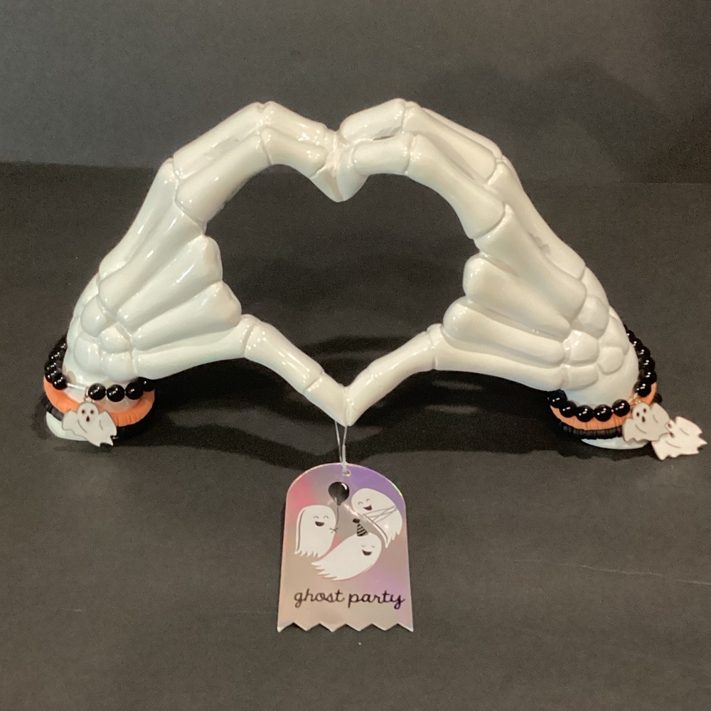 Ghost Party Fashion Skeleton Hands Decor - White